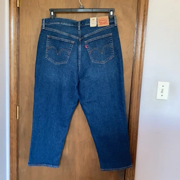 Levi’s wedgie straight jean high rise snug through hip & thigh 20W - Picture 12 of 17